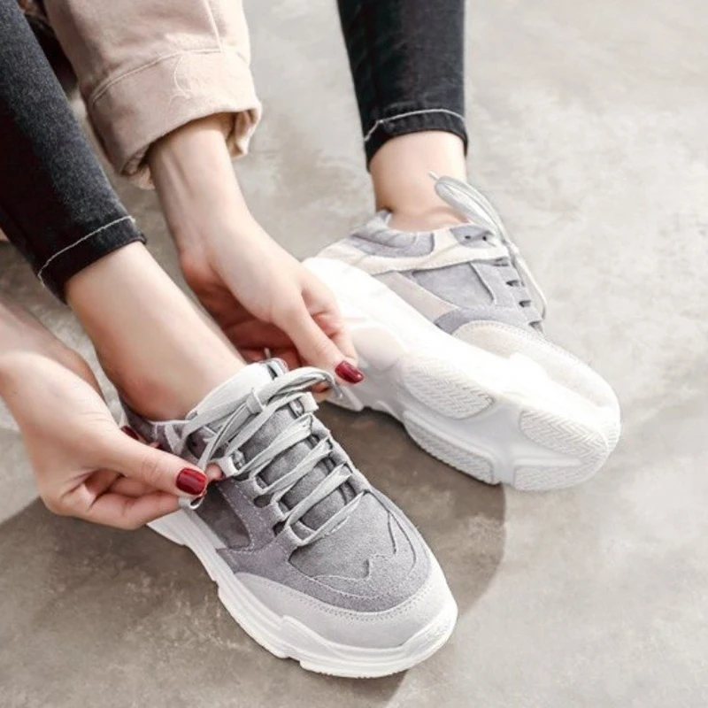 Женская Повседневная обувь модная дышащая прогулочная из сетчатого материала