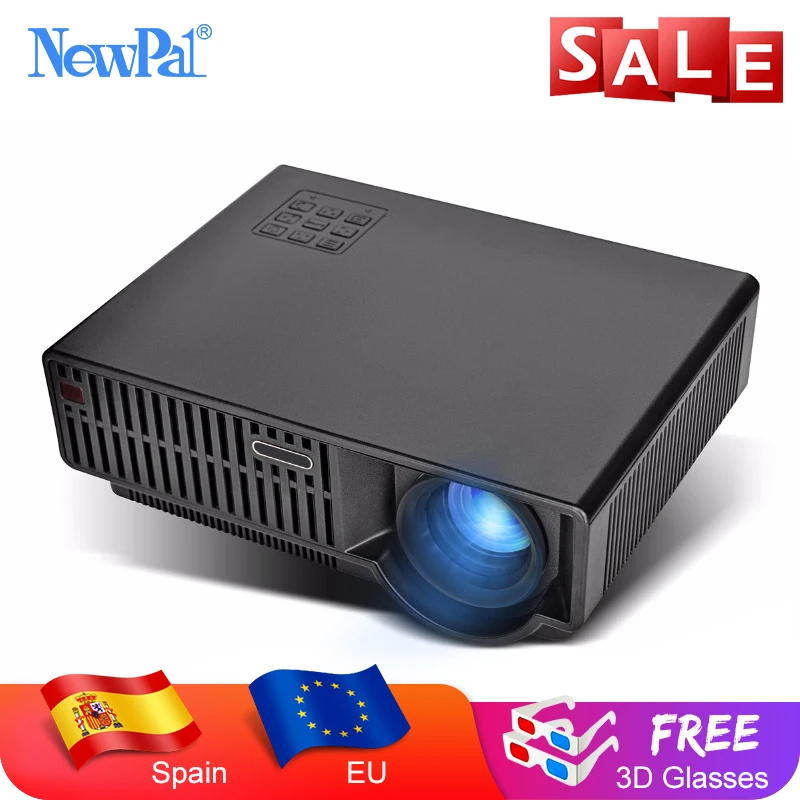 Распродажа Android проектор 3D Full HD WiFi 4K потолочный светодиодный 3500 люмен видео с