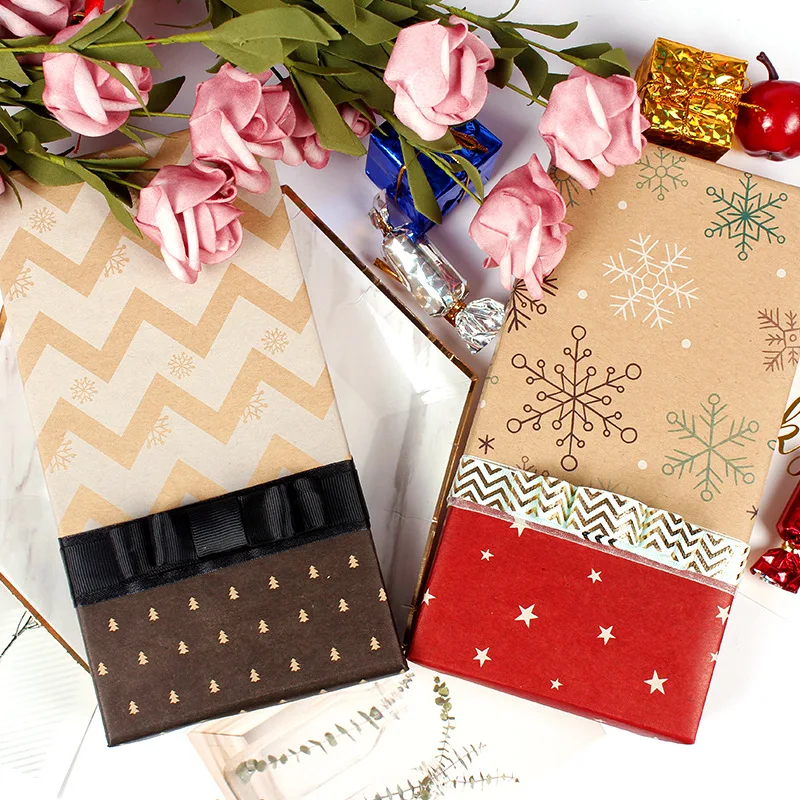 

Wrapping Paper Christmas Green Decoration Craft Paper Gift Wrap Artware Packing Package Paper Kraft Paper 50*70cm