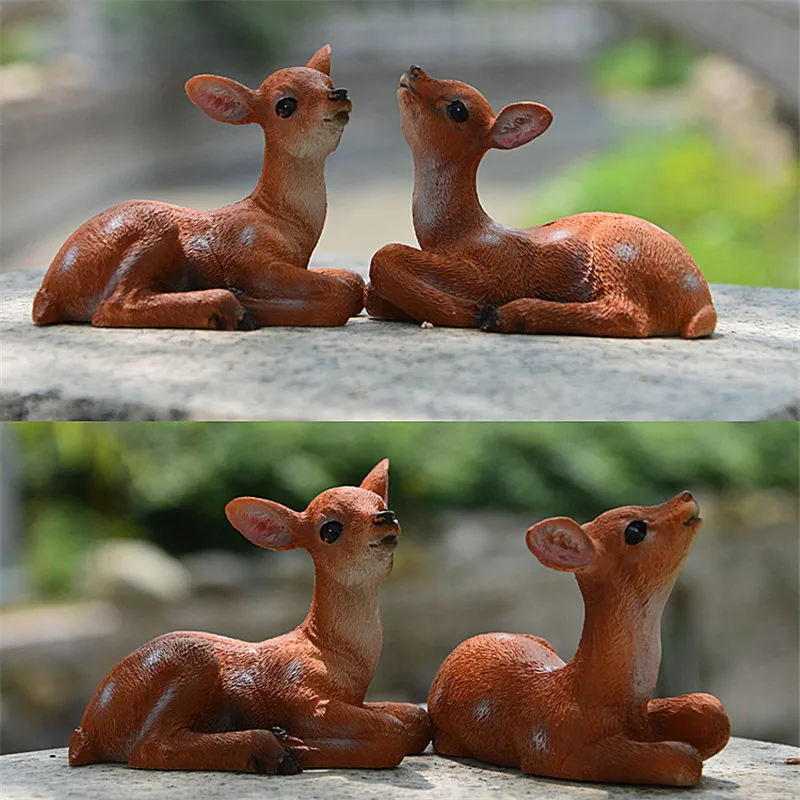 Милый миниатюрный кукольный домик сделай сам панда пейзаж креативный бонсай