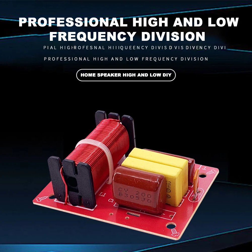 

Weah-234 80W 2-Channel Hi-Fi Audio Tweeter Bass Speaker Crossover Home Video Sound Crossover Filter Equipment