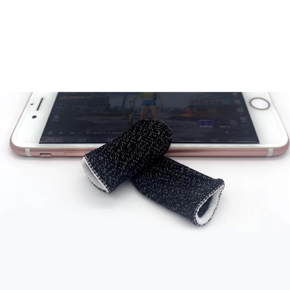 

20 Pcs Practical Finger Sleeve Screen Touch Breathable Game Finger Cover Elastic Finger Cot Anti-Sweat Thumb Fingers Protec