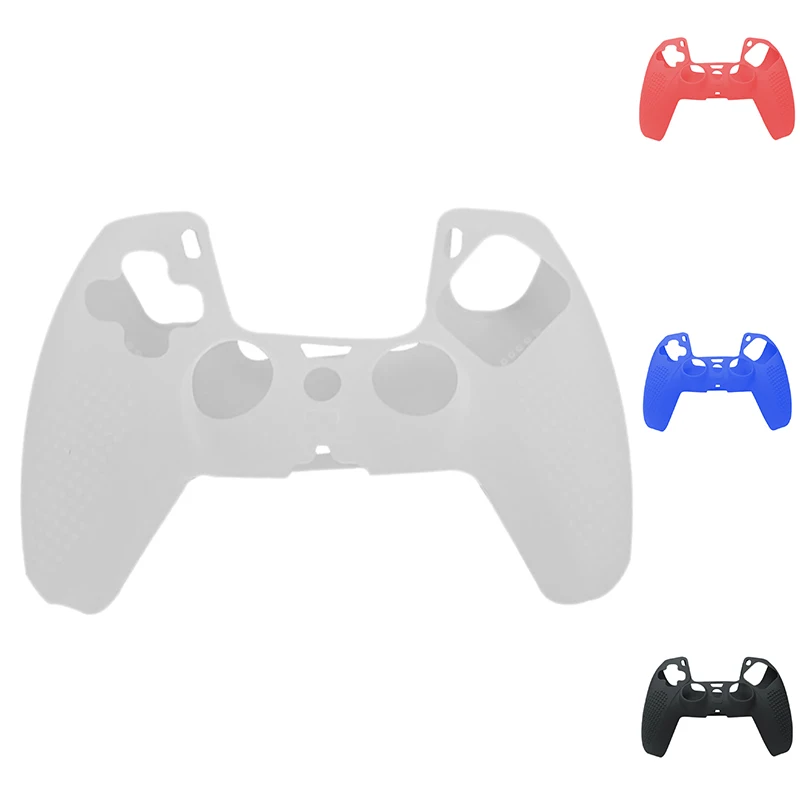 

Силиконовый защитный чехол для PS5, силиконовый чехол с защитой от пота и пыли и нескользящими частицами