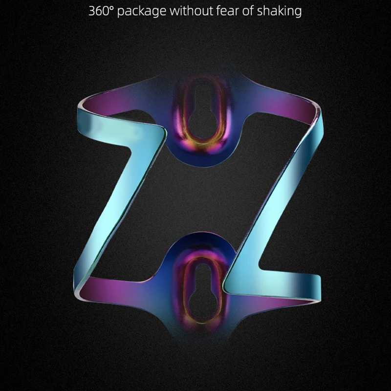 

Bike Water Bottle Cage Bicycle Water Bottle Holder Aluminum Alloy Lightweight Colorful Bottle Rack Bike Accessories HA