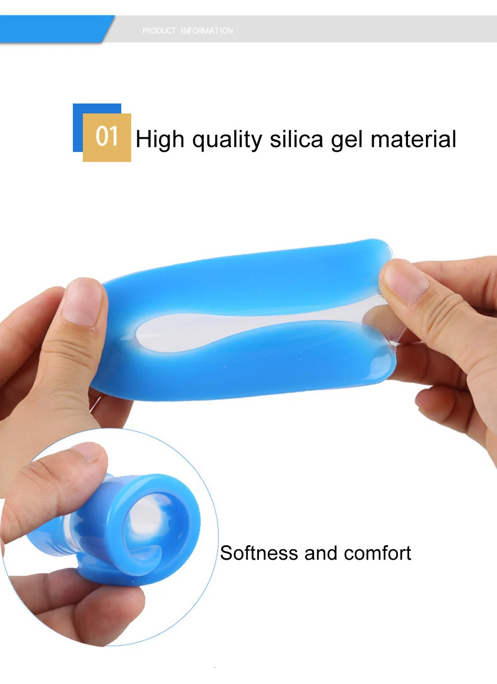 KOTLIKOFF боли в ногах силиконовый гель U-ортопедические стельки Подошвенная фасцита пятки Spur протектор подушки колодки обуви вставки стелька для мужчин и женщин