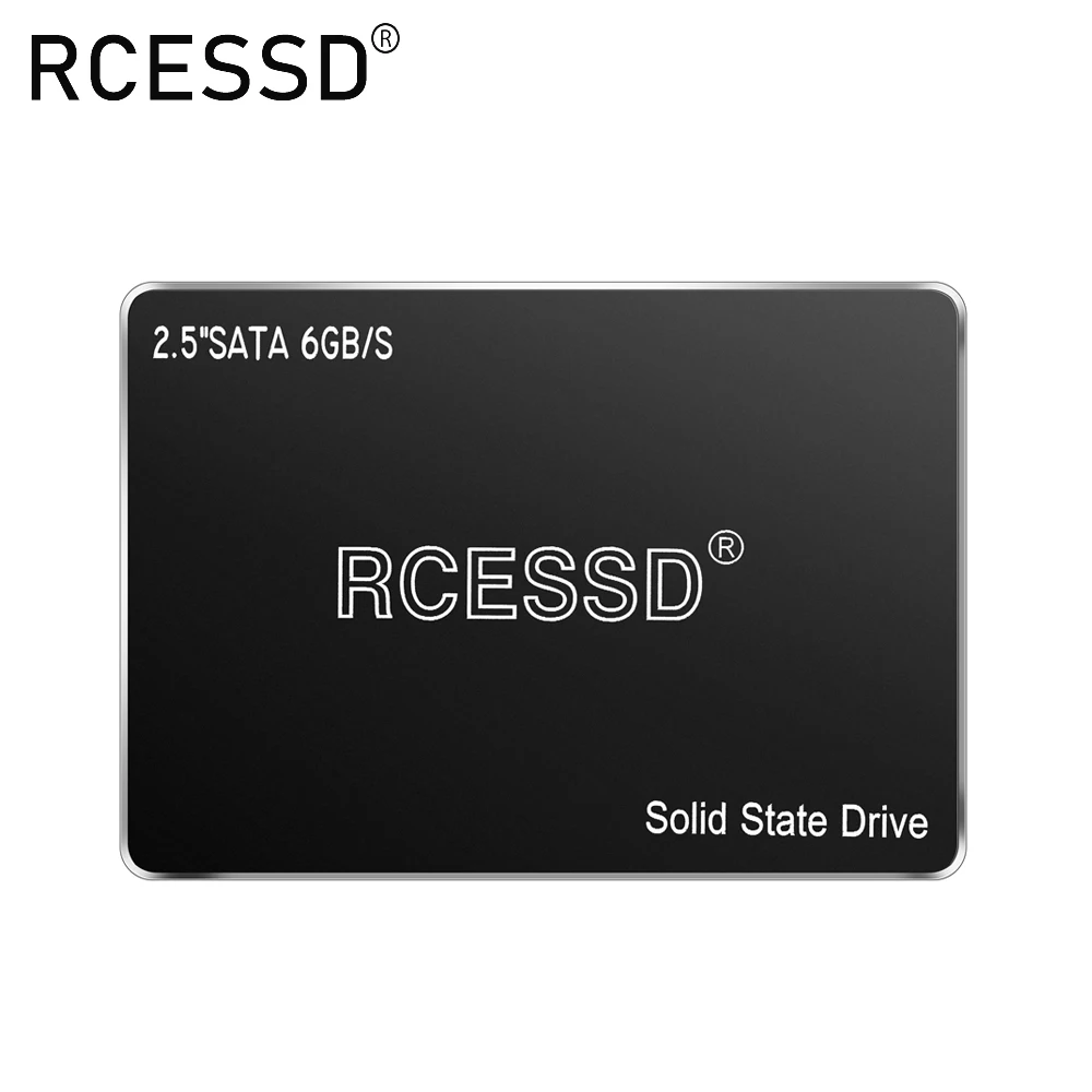 RCESSD черный SSD 128 ГБ 240 120 256 480 1 ТБ SATA3 2 5 жесткий диск &quotВнутренний твердотельный