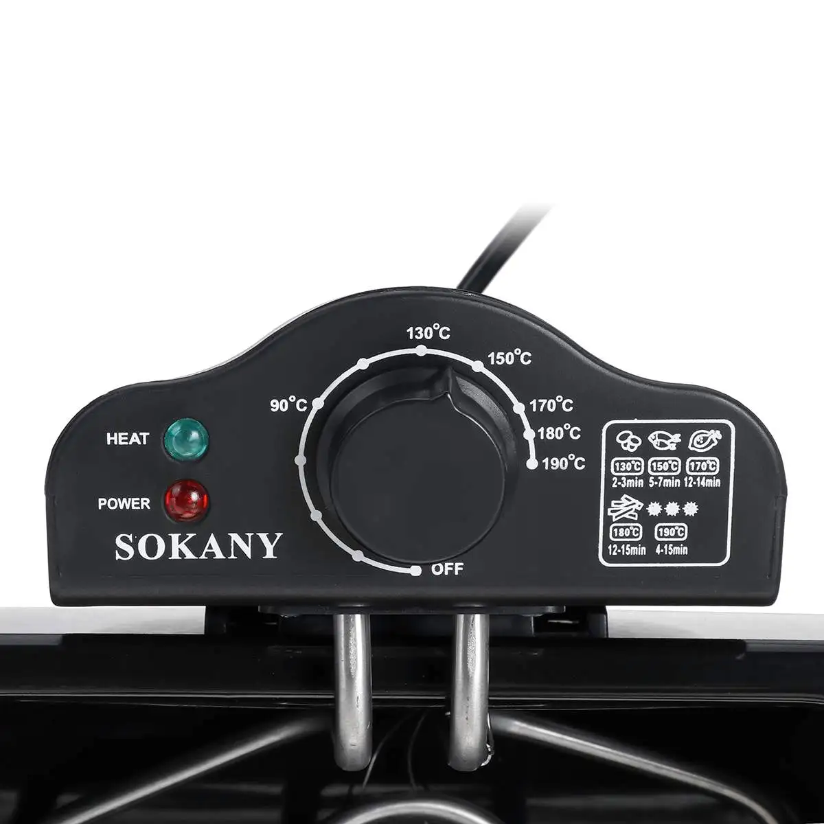 Электрическая Фритюрница Sokany 5L фритюрница с полкой жареная курица гриль