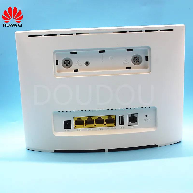 Разблокированный используется huawei B618 B525 с антенной 300 Мбит/с 4G LTE CPE беспроводной