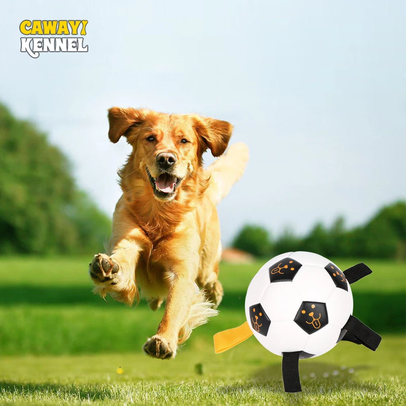 Cawayi Kennel High Flexibility Spherical Toy for Dogs Outdoor Training Interactive Rope Football Toys Nibble Balls D2304 | Дом и сад