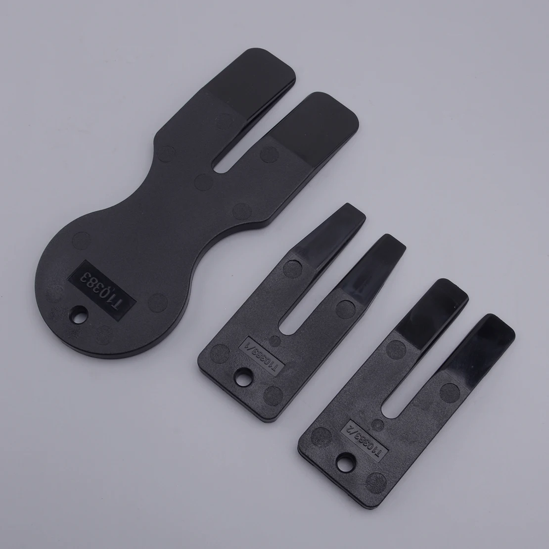 Комплект из 3 предметов черный Пластик корпус автомобильной двери отделка