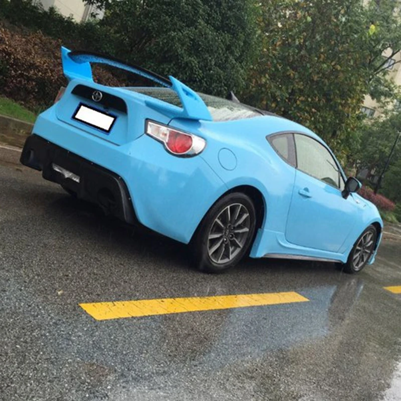 Стайлинг автомобиля в стиле углеродного волокна GT 86 BRZ спойлер на задний багажник
