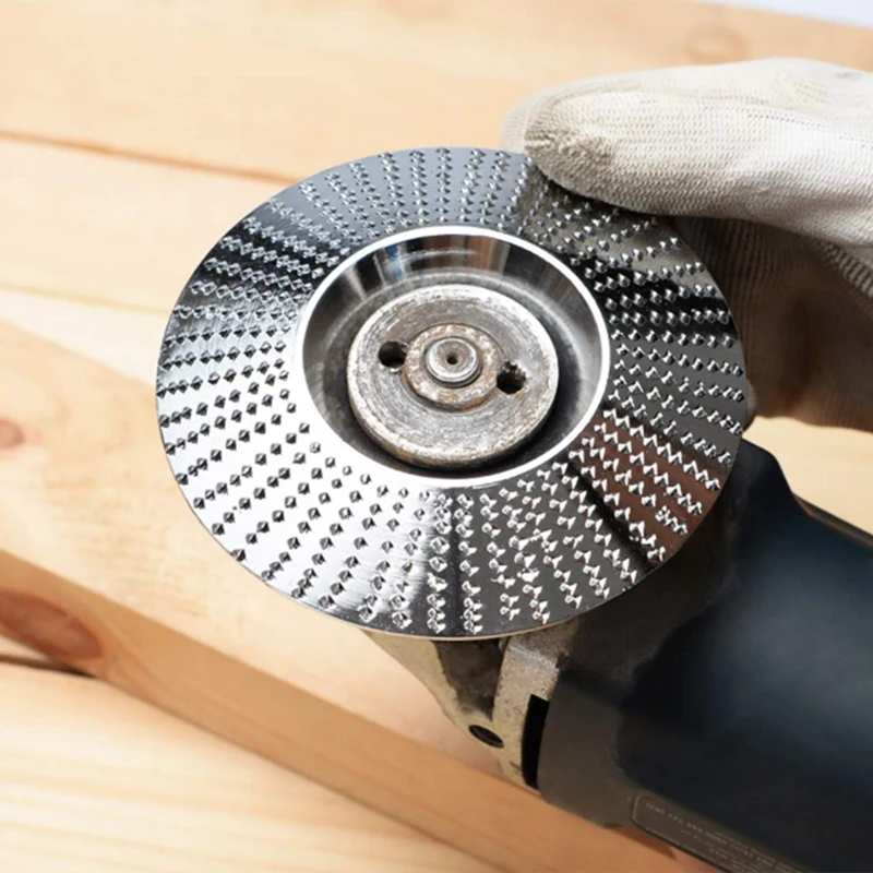 

22Mm Bore Angle Grinder Wood Carving Disc Rotary Disc Abrasive Disc Sanding Tool for Woodworking Materials