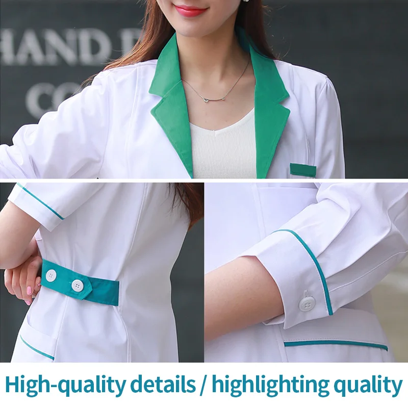 Униформа для салона красоты легкая хлопковая лабораторная с принтом животных и