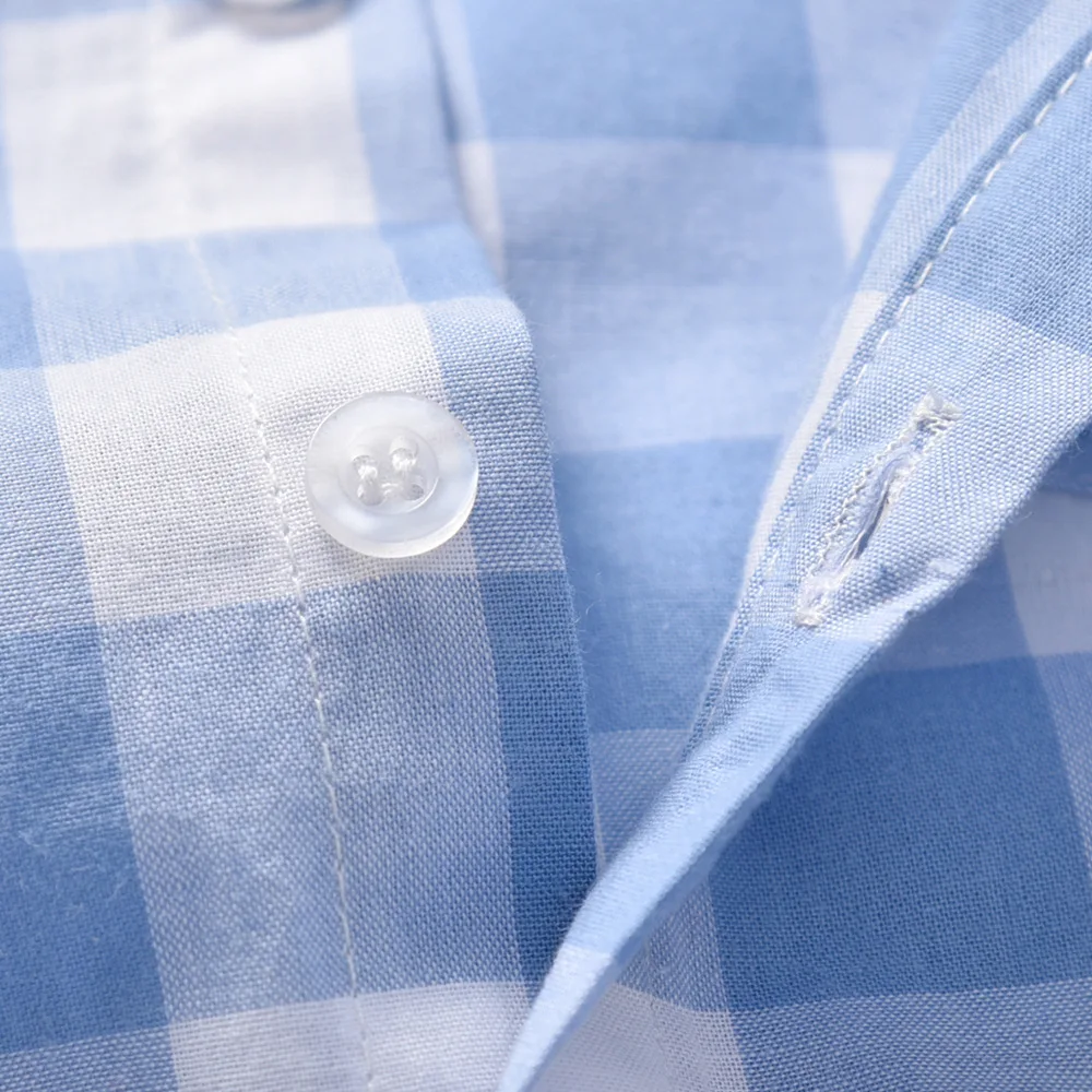 Синий и белый клетчатый костюм с рубашкой для маленьких мальчиков одежда свадьбы