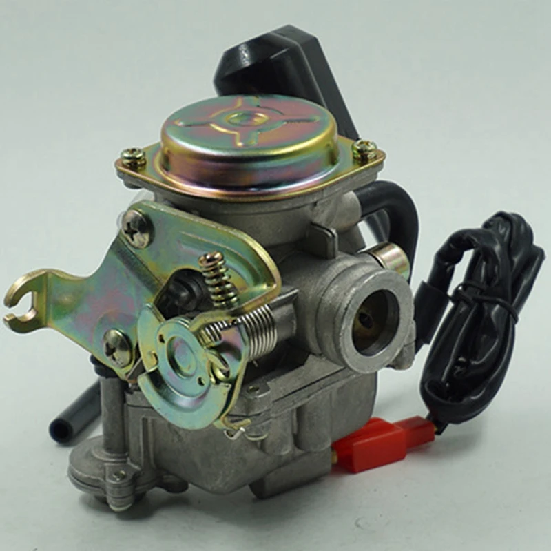 

Motorcycle Carburetor Fit for GY6 50CC 49CC 139QMB 4 Stroke Scooter 18mm Intake Manifold