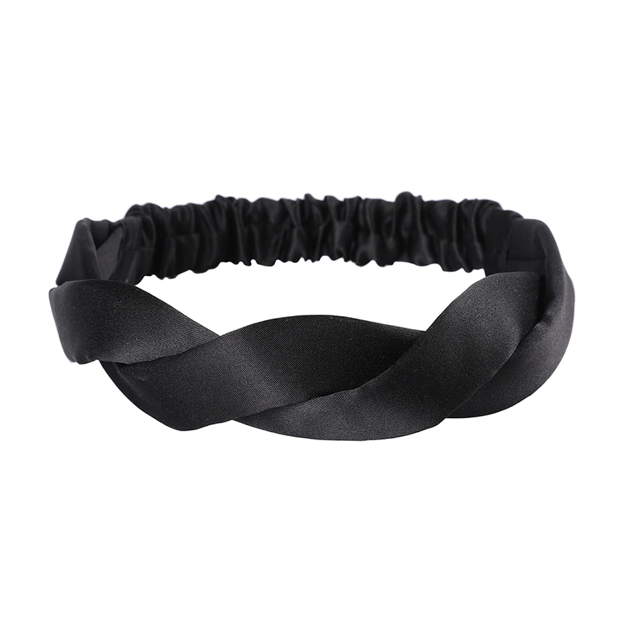 Haimeikang модная женская головная повязка головной убор новая перекрестная завязывающаяся лента для волос аксессуары для волос мытье волос корейские полосатые украшения