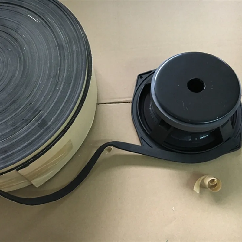Уплотнитель для динамика прочная Клейкая Пена ЭВА черный цвет односторонняя