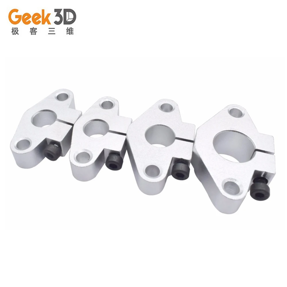 3D принтер SHF8 SHF10 SHF12 SHF16 Опора стержня подшипника для 8 мм 10 12 16 круглый прямой