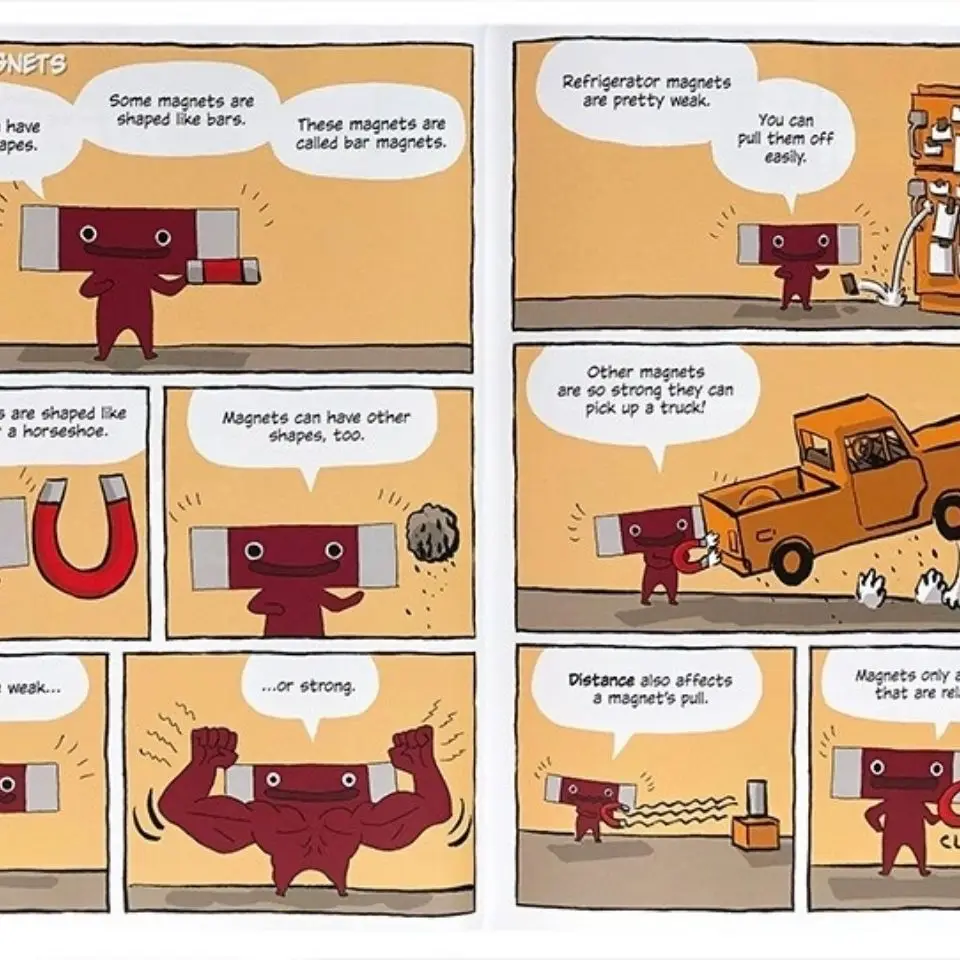 Najtaniej 10 Książek/zestaw, Klocki Nauk Fizycznych, Książki Dydaktyczne Dla Dzieci, Książka Z Kolorowymi Obrazkami, Książka Przygodowa W łóżku