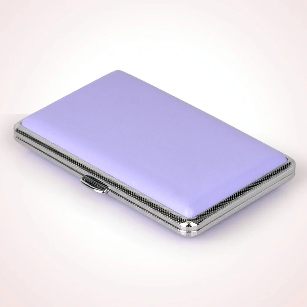 Розовый кожаный чехол для сигарет s женщин Женский подарки мужчин табачный sigaretten