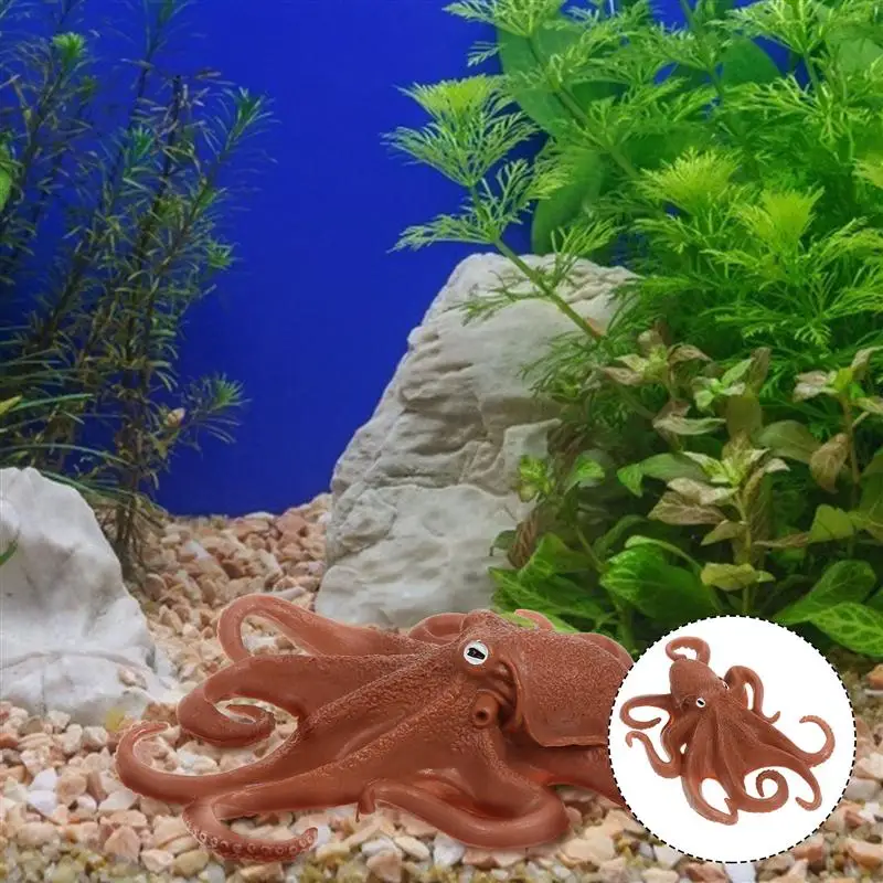 

1Pc Desktop Adornment Sea Animals Toys Marine Animal Model for Education Home Fish Tank Decoration