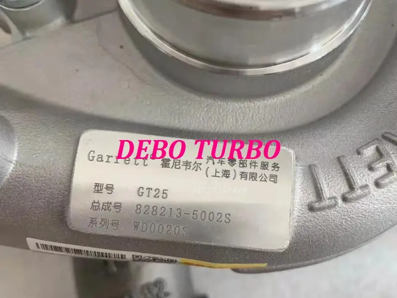 Турбокомпрессор GT25 828213-0004 G2R00-1118100-135 для автобуса YUTONG YUCHAI YC4E140N-50 YC4EG160N-50 4.7L 103/118KW EuroV
