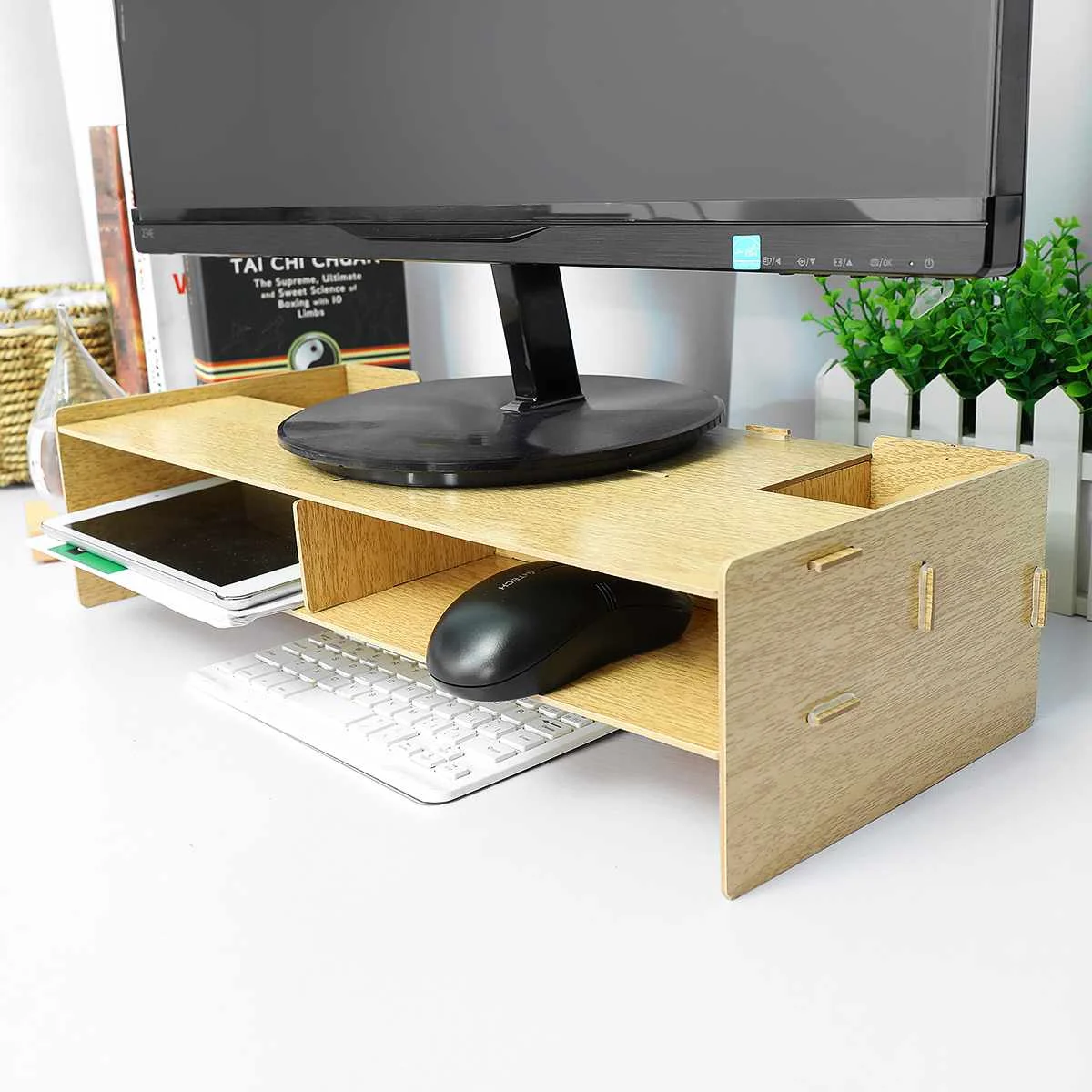 деревянная подставка для жк