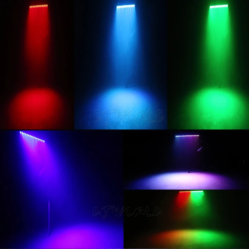 Светодиодный светильник Wash Wall Light18x18W RGBWA + UV 6in1 Освещение сцены управление лошадью