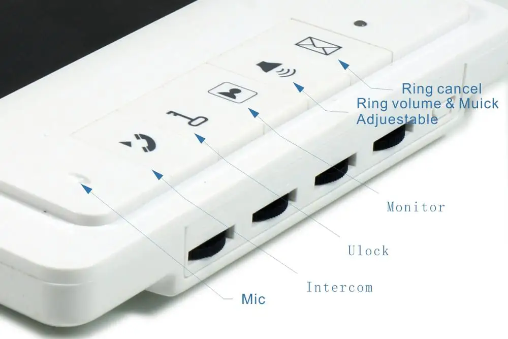 video door intercom entry system kit wired video doorbell phone rainproof call panel ir camera for home villa building apartment free global shipping