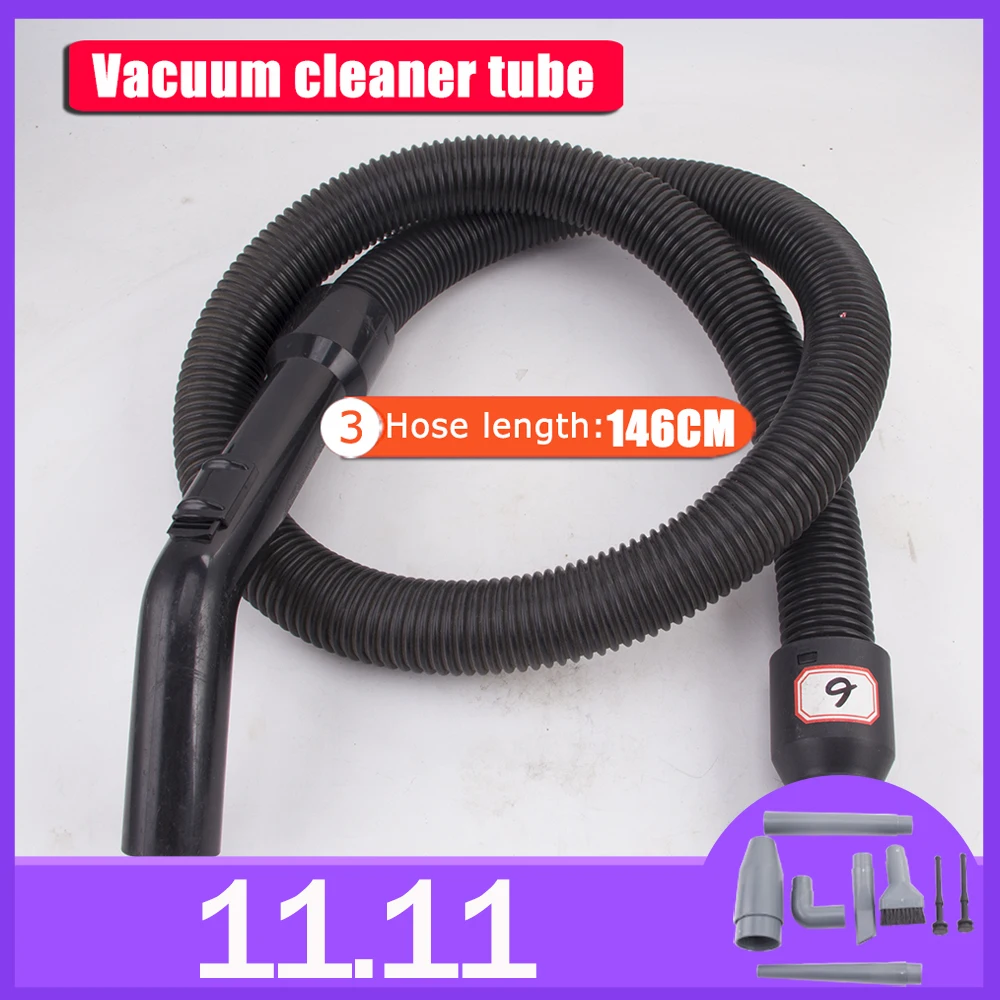 

universal vacuum cleaner soft suction hose Midea central vacuum cleaner pipe tube 146CM