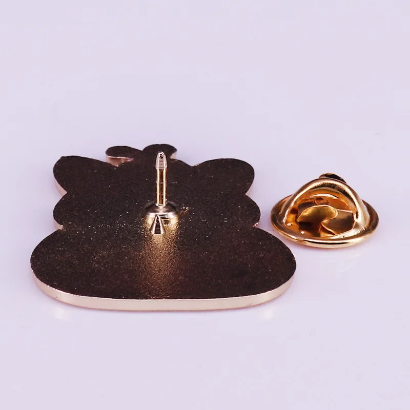 Мультяшные блестящие тыквы корги жесткие эмалевые булавки Милая животная