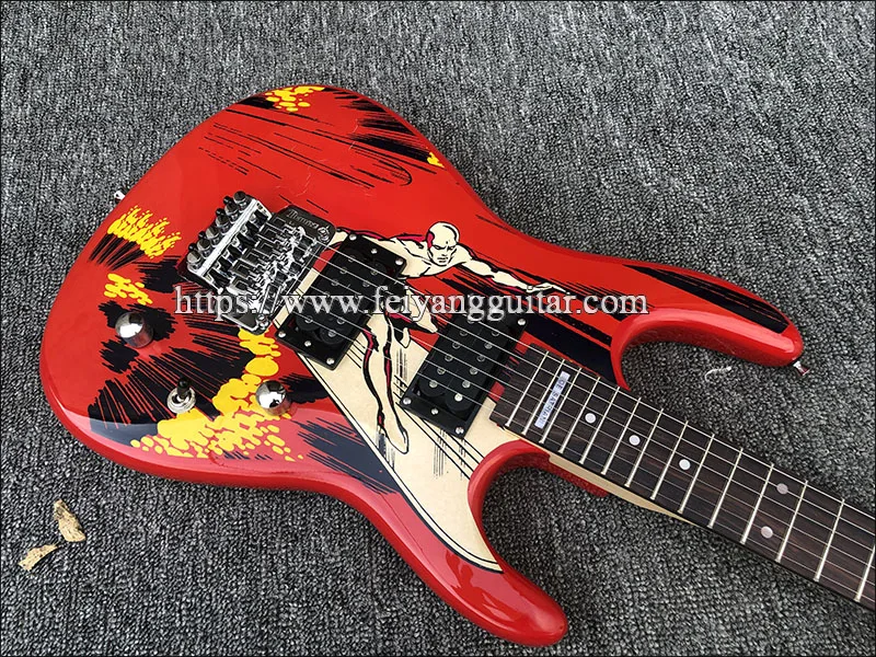 2019 hohe qualität floyd rose st elektrische gitarre seitig aufkleber st elektrische gitarre griffbrett intarsien freies verschiffen free glob