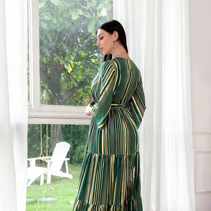 Vestido Longo Abaya Dubai Arabic Muslim Long Dress For Women Robe Longue Femme Musulmane Kaftan Morocco Turkey Islam Clothing