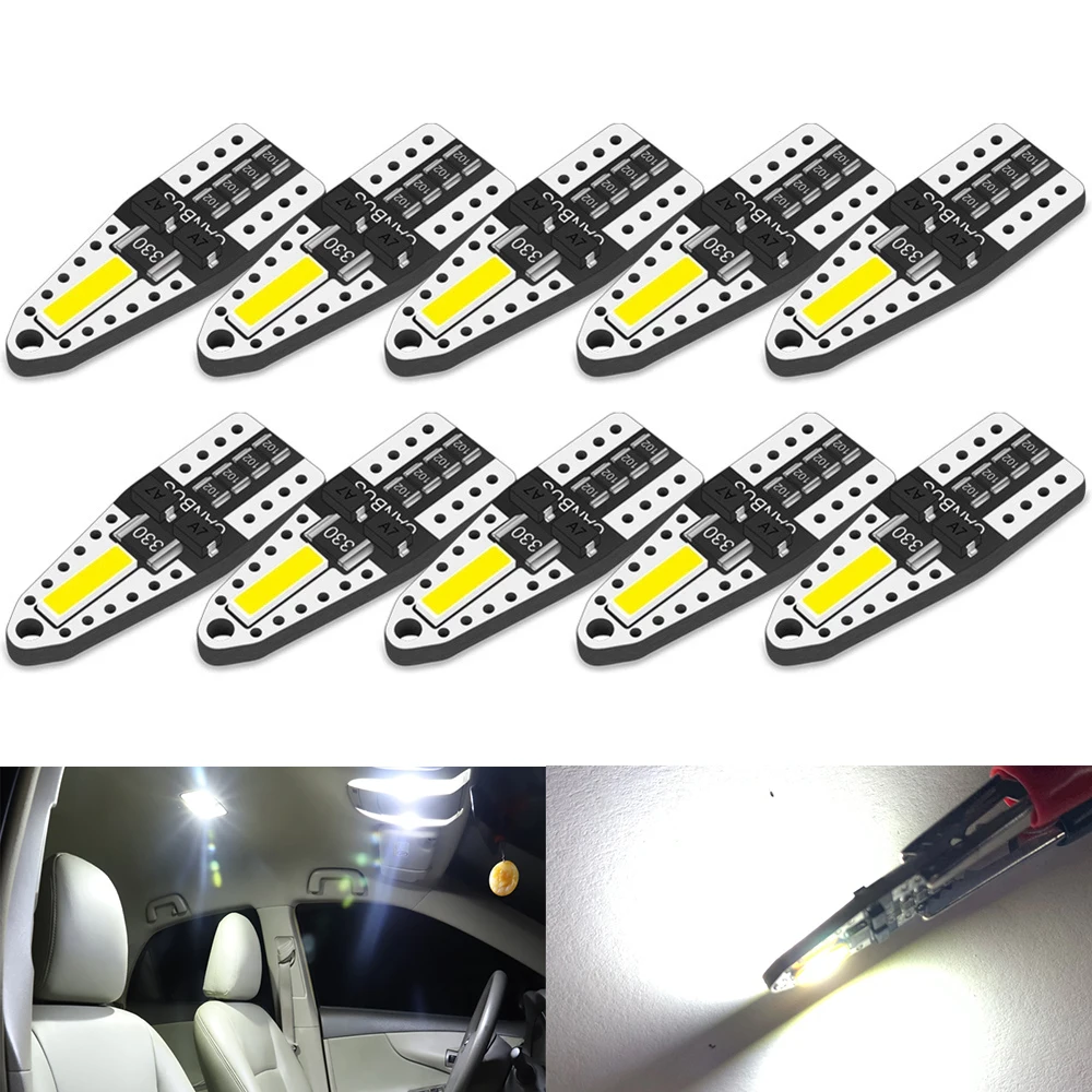 No Error T10 LED W5W Bulb Car Clearance Parking Wedge Light for Volkswagen VW Polo Passat B5 B6 CC Golf 4 5 6 7 Jetta Mk6 Tiguan