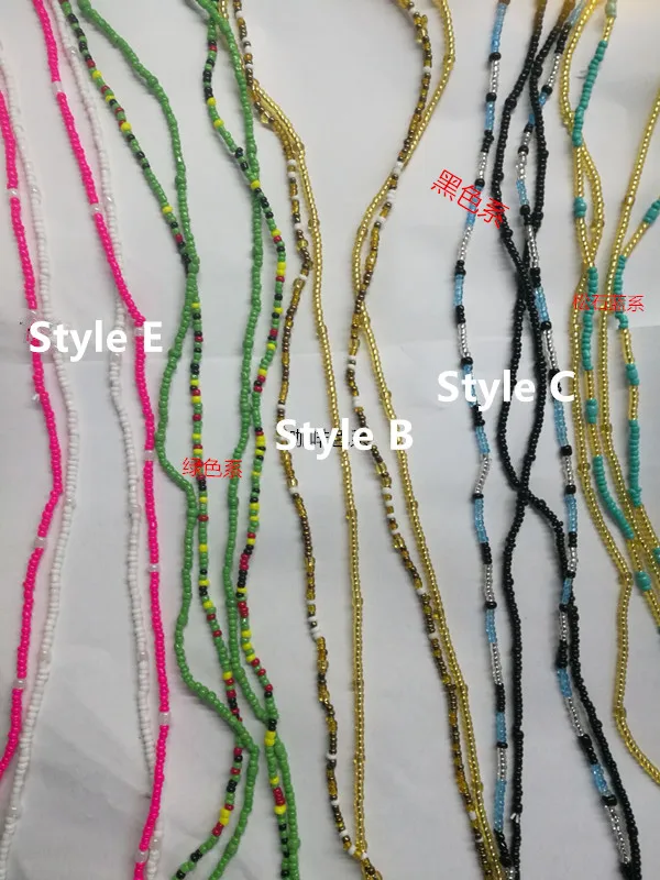 Двухжильные бусины на талию ювелирные изделия для тела живота украшения из