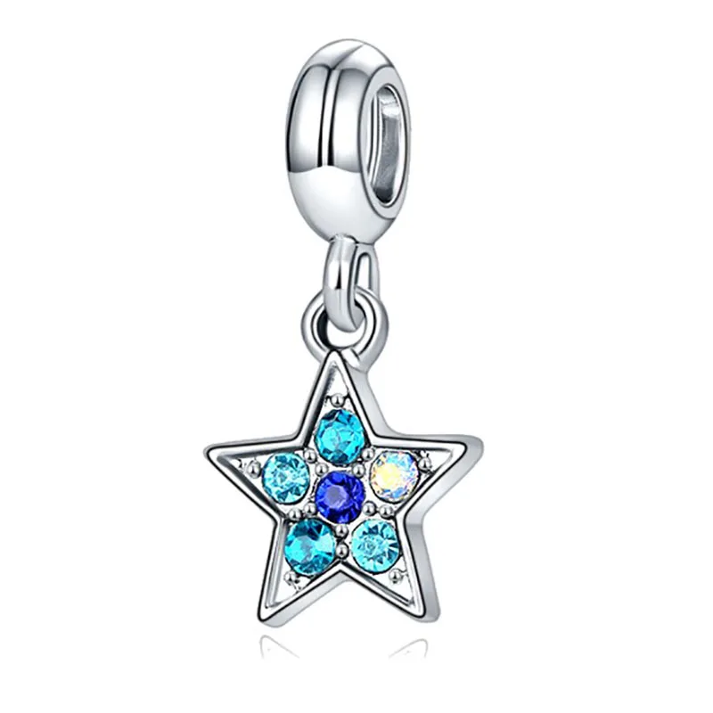 Fit Pandora Подвески Серебро 925 оригинальный браслет ювелирные изделия День Святого