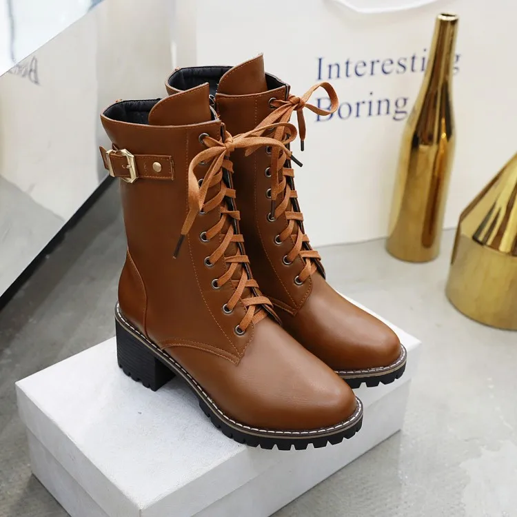 Сапоги большого размера женская обувь женские Ботинки martin ботинки зимняя с