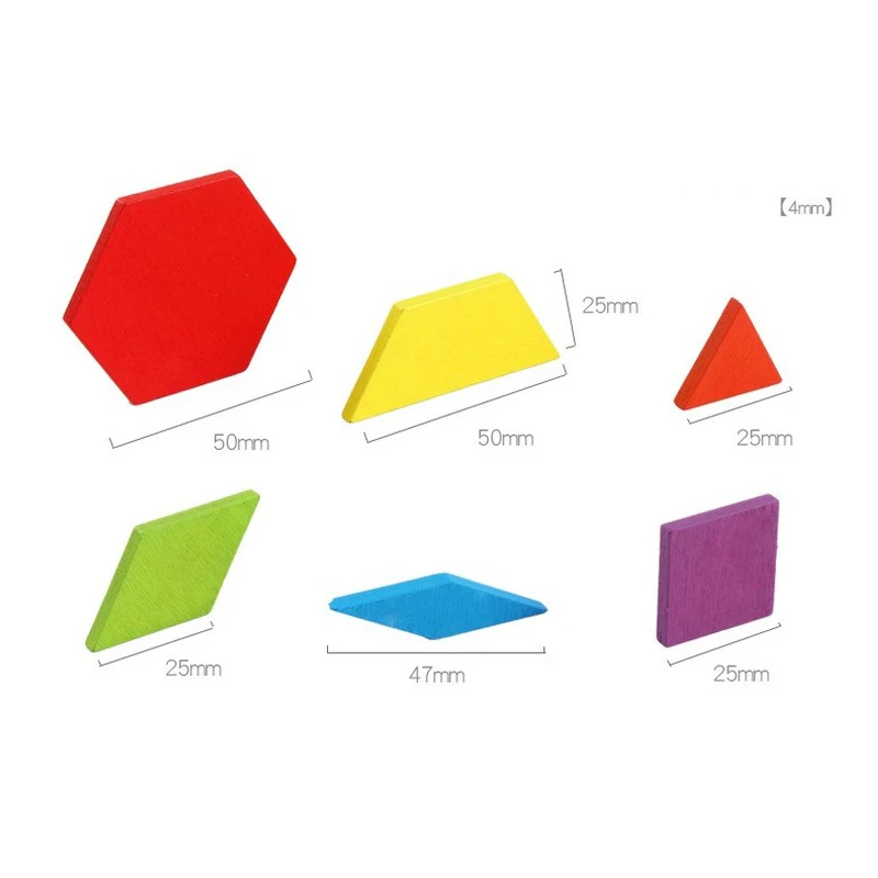 Пазл детский деревянный разноцветный 155 шт. | Игрушки и хобби