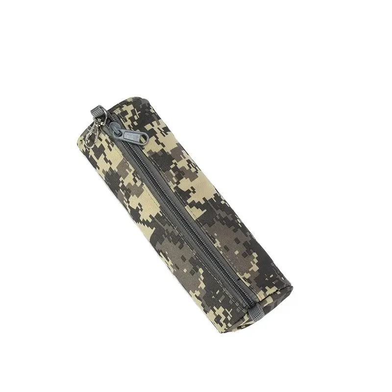 Stationery Bag Military Fashion Oxford Cloth Student Large Capacity Pen Bag Pencil Box Storage Bag