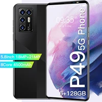 newest p49 huawe 5 8 inch global version 4500mah smartphone 4k hd screen deca core dual sim card 6gb 128gb mobile phone