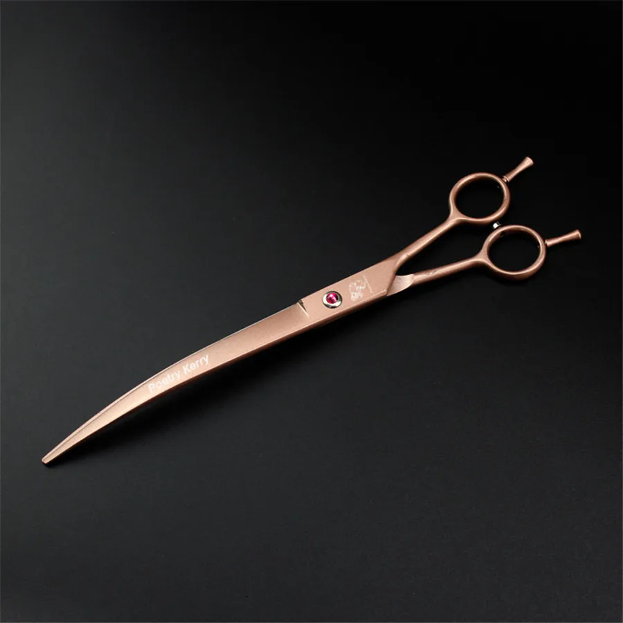9 Inch Japan 440C Professional Pet Grooming Scissors Curved Blade For Cat Dog Shears Barber | Дом и сад