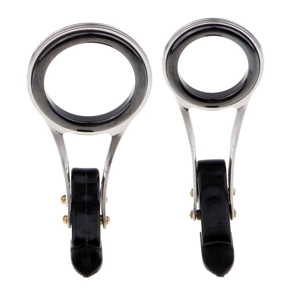 2 шт. размера овальная удочка для удочки вращающиеся направляющие глаза