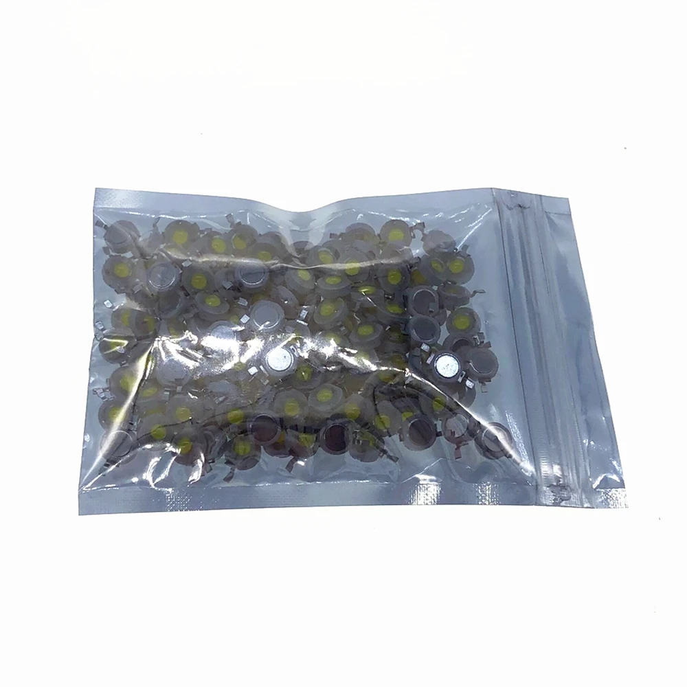 Светодиодный Диод высокой мощности 50 шт. 1 Вт светодиодный диодный белый