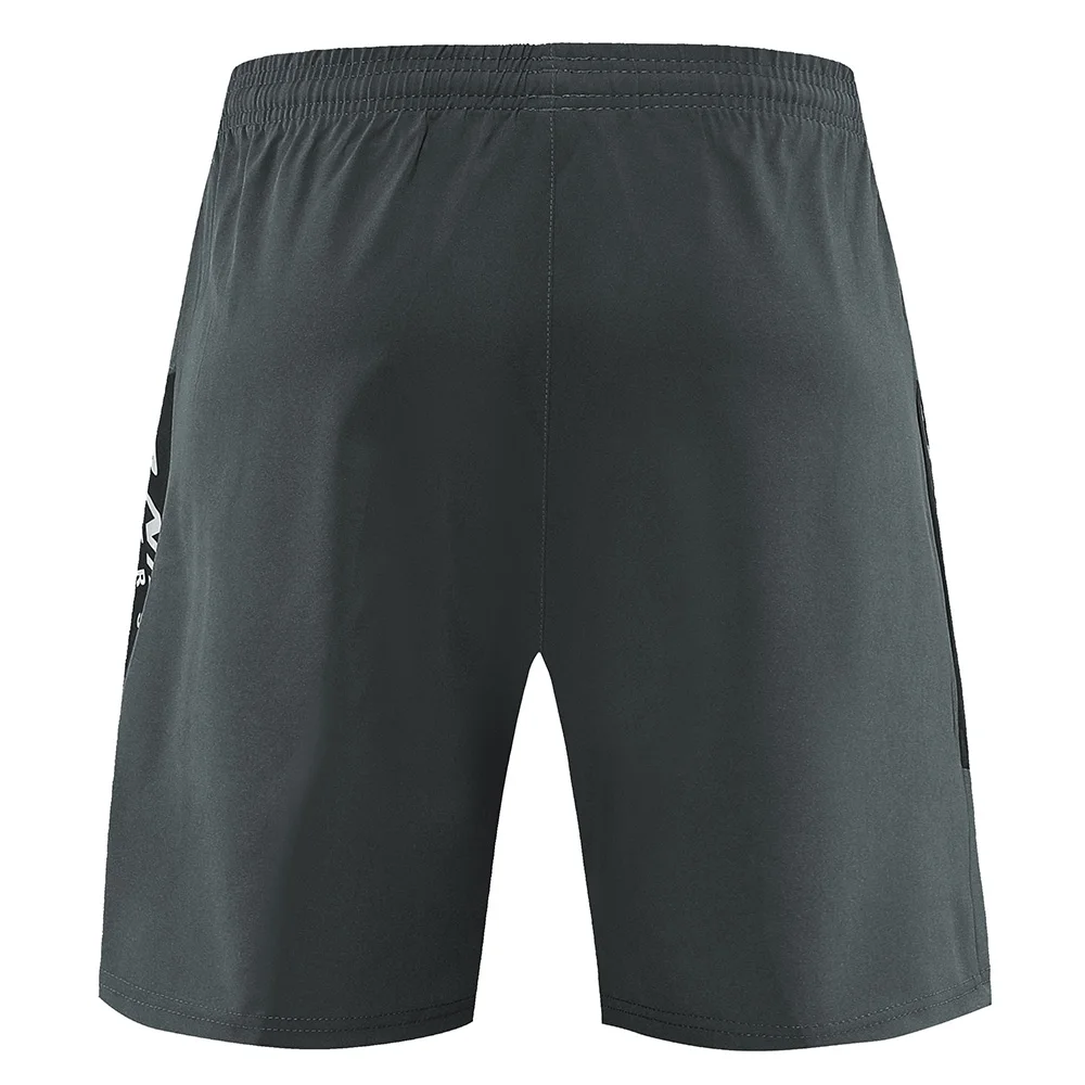 High Quality Breathable Men's Running Shorts Elastic Waistband Quick Dry Gym Sports Shorts Training Shorts Zipper Pocket Shorts