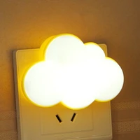 woodpow light sensor control night light cloud shape eu us plug novelty childrens night lamp for baby room gift illuminator