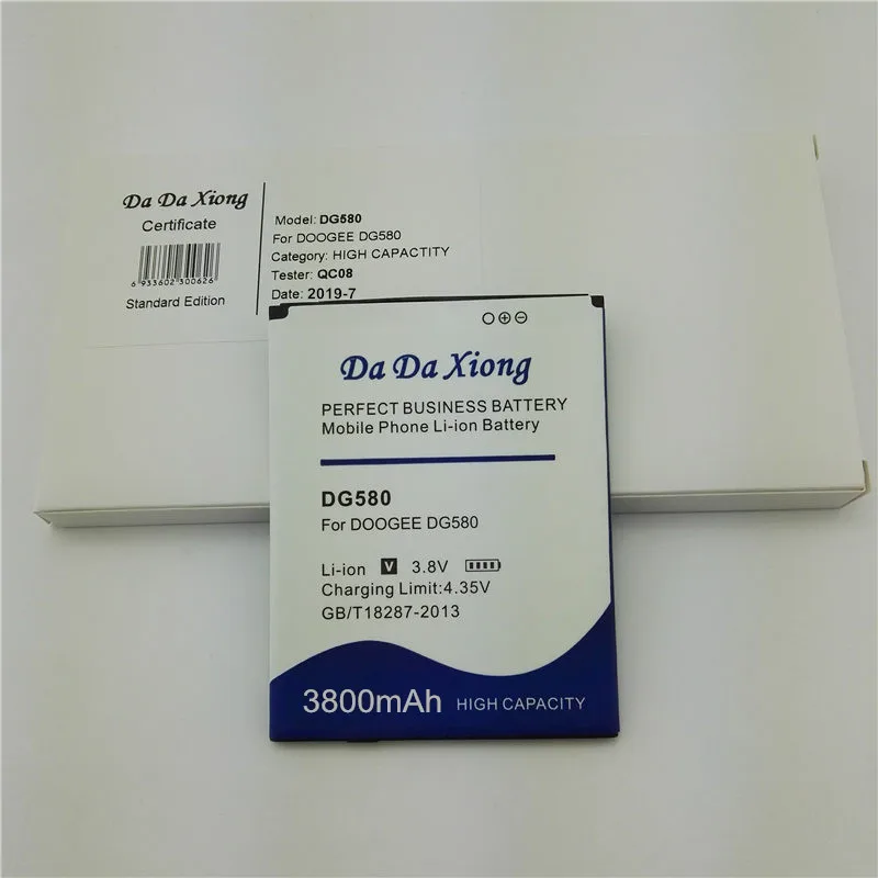 Аккумулятор большой емкости 3800mAh B DG580 Для DOOGEE DG580|dg580 battery|battery for doogeebattery |