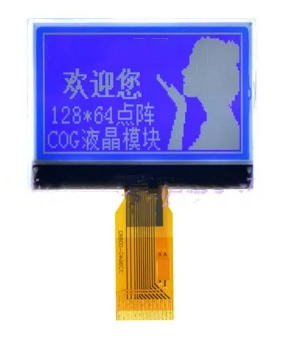 SPI COG LCD 12864 экран ST7567 контроллер синяя подсветка |