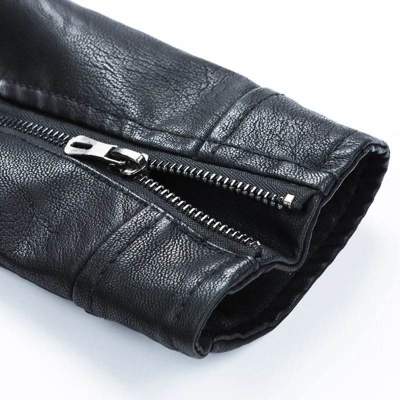 Мужское пальто повседневные мужские куртки-бомберы приталенная мотоциклетная