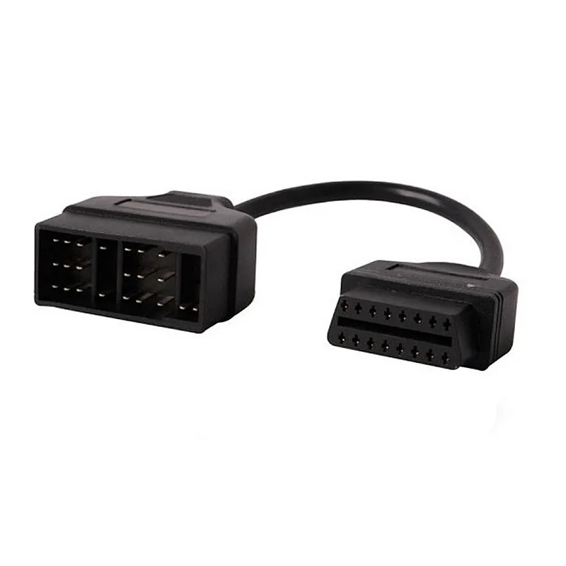 В наличии для Toyota 22Pin к OBD2 16-контактный гнездовой разъем Адаптерный кабель DLC