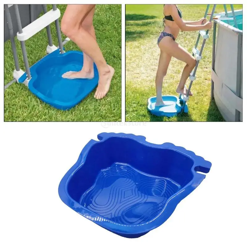 

2021 Pool Foot Bath Tray Swimming Pool Spa Pool Foot Bath Tray Foot Bath Basin Pedicure And Massager Tub Summer Party